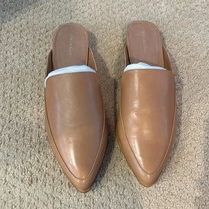 Brand new halogen mules, size 8, come with box and packaging, never worn